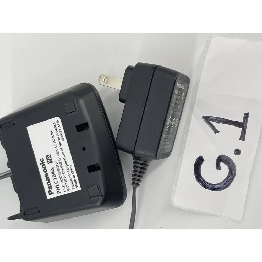 Panasonic PNLC1050 YA Cordless Phone Charger Dock w/ AC PNL1040-Tested-Slate